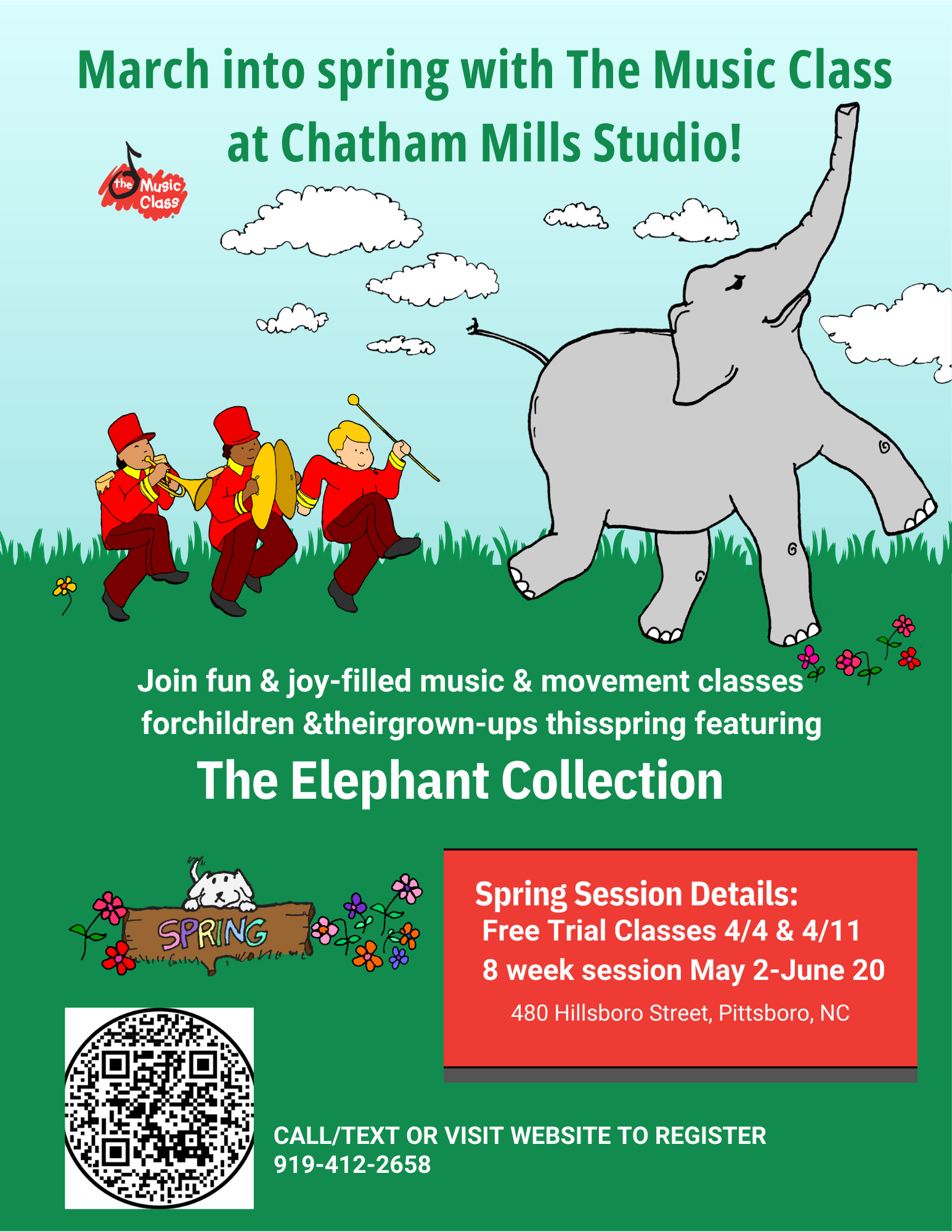 Sarah R. Sprig Session Flyer